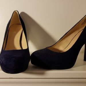 Nine West Shoes - NINE WEST blue suede heels Nine West Shoes - NINE WEST blue suede heels